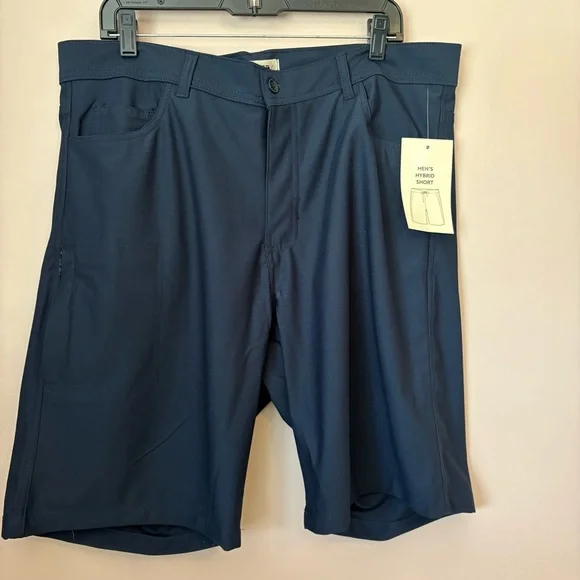 ❤️BKE NWT Blue Hybrid Shorts - Picture 1 of 5